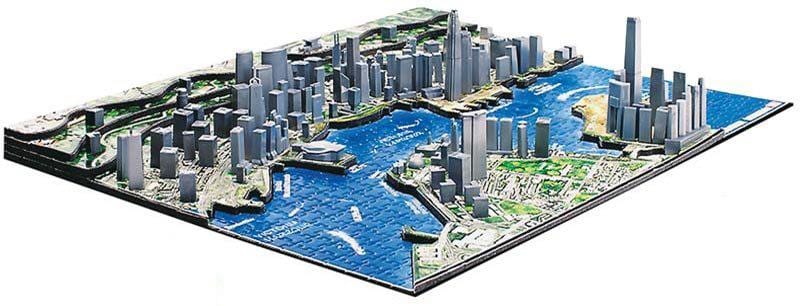 3d地図香港