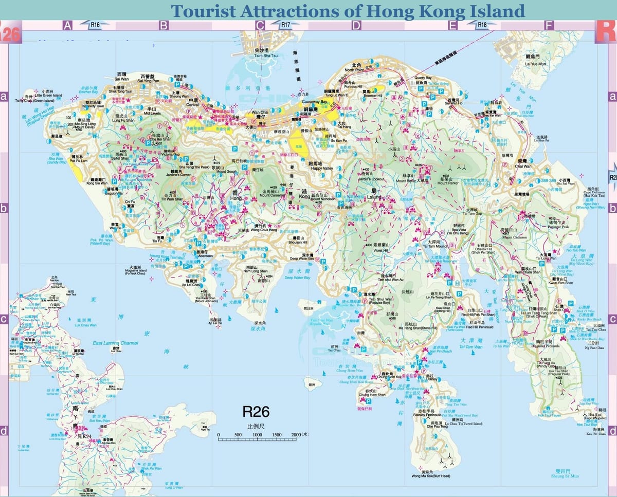 オフライン香港地図