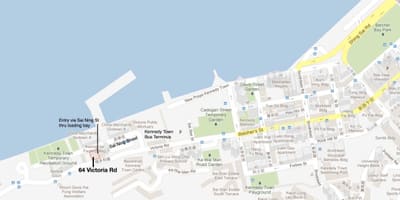 本投資法人はケネディタウン駅の地図
