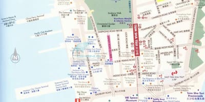 ツリー型タブの地図