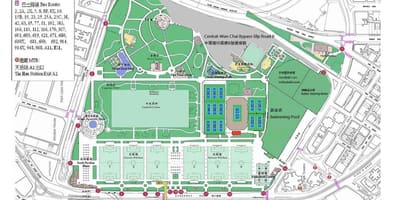 地図オーストラリア-ヴィクトリア州パーク香港