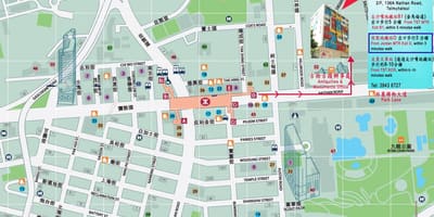 ヨルダンMTR駅の地図