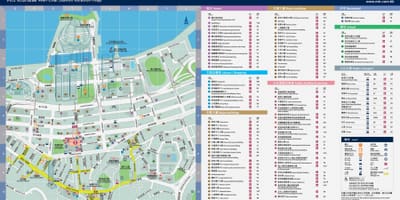 湾仔MTR駅の地図