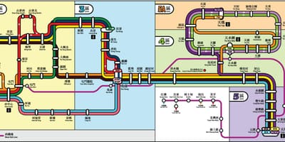 地図香港のトロリー