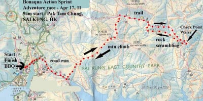 Sai功香港地図