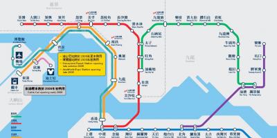 九龍湾MTR駅の地図