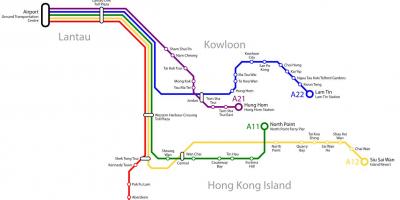 香港バス路線図