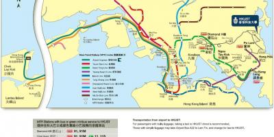 香港大学の地図